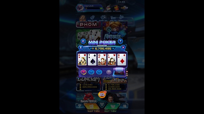 Luật chơi, mẹo chơi Mini Poker Win79 dành cho game thủ